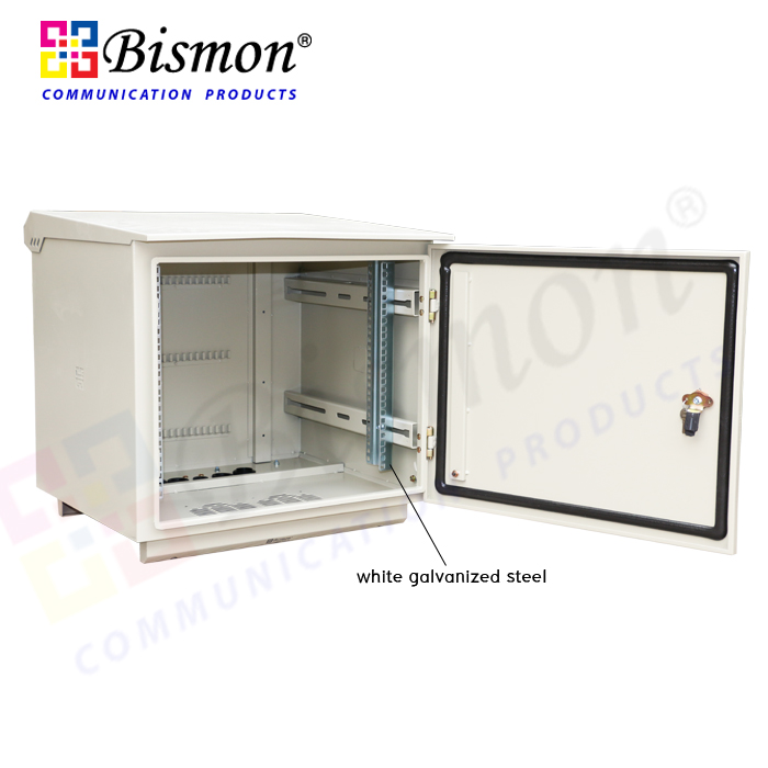 19" Wall Rack 9U Outdoor (40cm) Stainless Steel Bismon